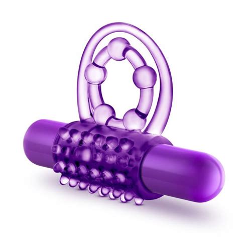 The Player Vibrating Double Strap Cock Ring Purple On Literotica