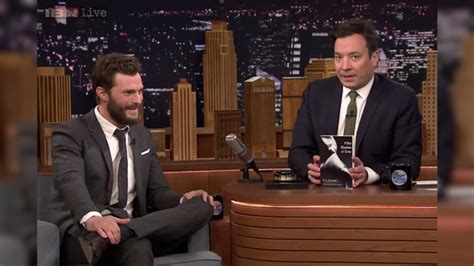 Fifty Accents Of Grey Jamie Dornan Reads Out Lines From The Book In