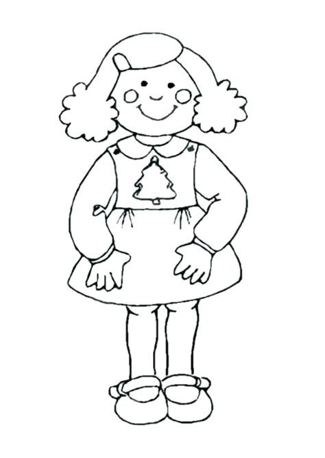 Standing Coloring Page Coloring Pages