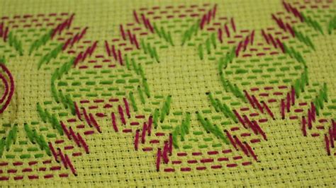 Swedish Waving Huck Embroidery Youtube