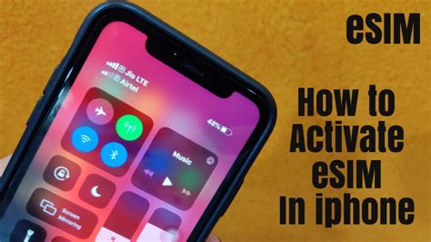 How To Activate Esim In Iphone 11 11pro And X Xs Youtube