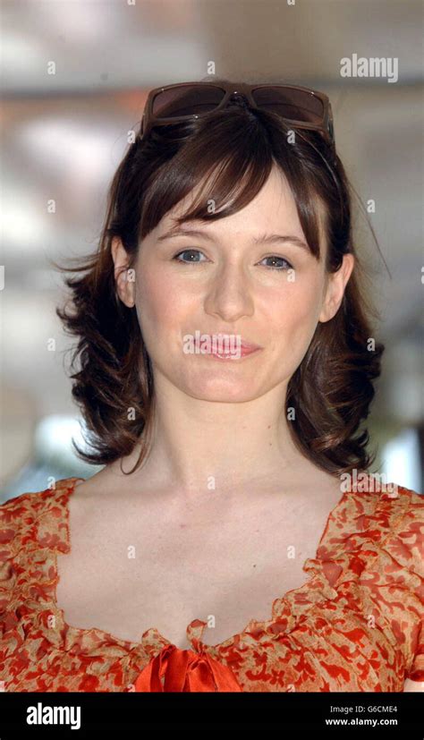 Actress Emily Mortimer Poses For The Media During A Photocall At The Martinez Hotel In Cannes