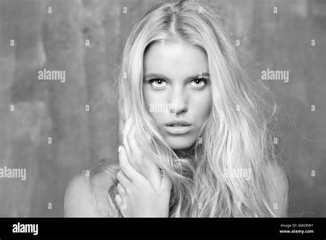 Portrait Of Beautiful Woman Stock Photo Alamy