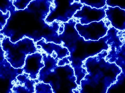 Blue Lightning Wallpaper Hd