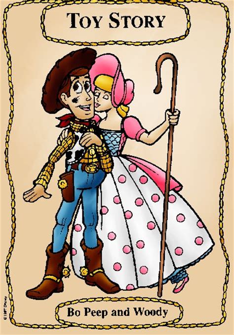 DC - Woody and Bo Peep (color) by vanillacoke-disney on DeviantArt