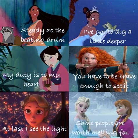 Belle stands out among the princesses as having a deep desire for knowledge and for her love of reading. Sad Disney Princess Quotes. QuotesGram