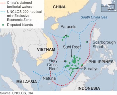 China To Complete South China Sea Land Reclamation Bbc News