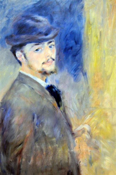 Pierre Auguste Renoir Self Portrait At Harvard Art Museum Cambridge