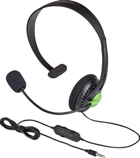 Best Buy Insignia Wired Chat Headset For Xbox One Black Ns Gxboch101