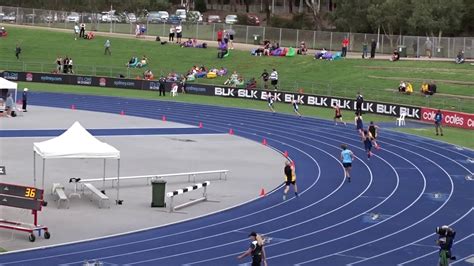 400m u16yrs men final australian athletics championships olympic park sydney 2 04 2019 youtube