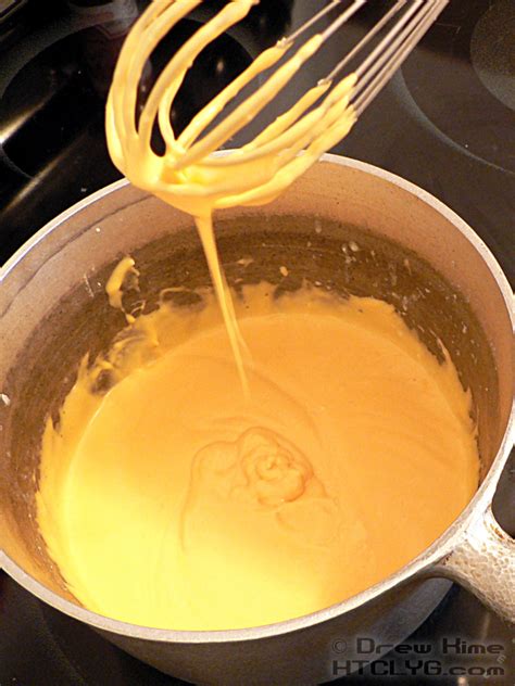 Be sure to clean the knife off any wax before using it again to cut the. How To Make Nacho Cheese Sauce - How To Cook Like Your ...