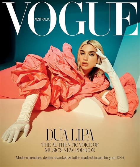 Dua Lipa Physical Em 2020 Capas De Revista Da Vogue Vogue Covers