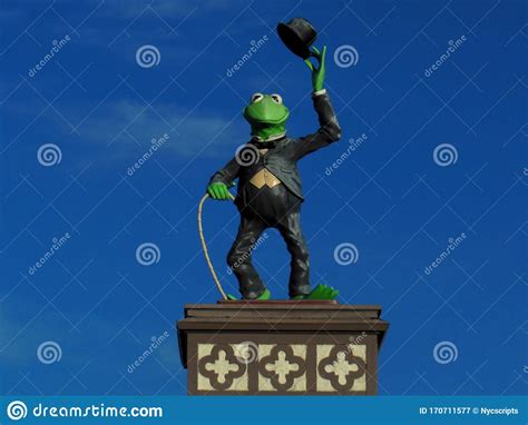 Kermit La Rana En El Estudio De Jim Henson En Hollywood Fotografía