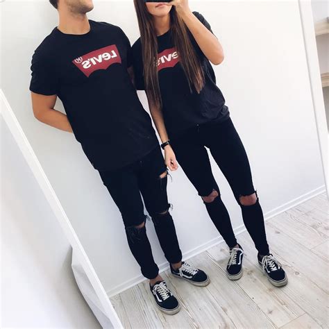 Matching outfits (With images) | Matching couple outfits, Cute couple ...