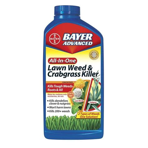 Bayer Advanced 32 Oz Concentrate All In 1 Lawn Weed And Crabgrass