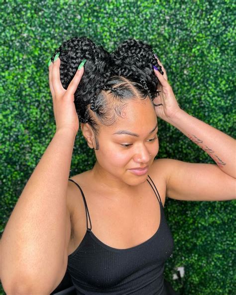 goddess twists on natural hair a trending style for 2021