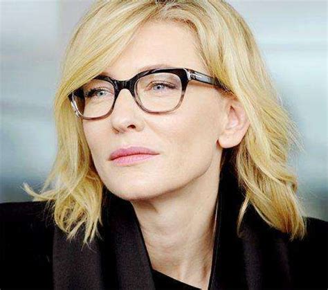 The 40 Hottest Famous Girls Who Wear Glasses Cate Blanchett Glasses