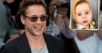 Robert Downey Jr. comparte primera foto de su bebé