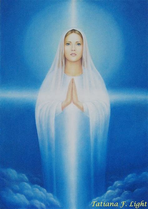 Holy Prayer Painter Tatiana F Light Святая молитва Jesus Mother