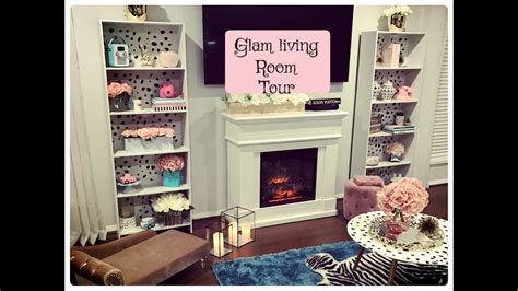My Glam Living Room Tour Youtube