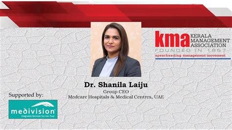 Kma Leaderinsight Session By Dr Shanila Laiju Group Ceo Medcare