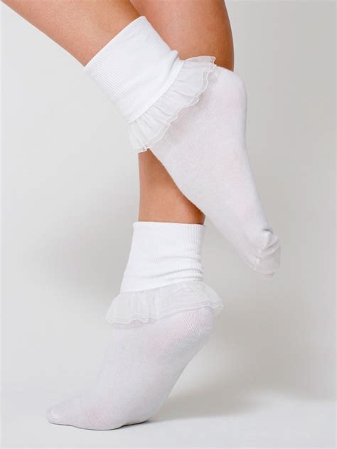 American Apparel Girly Lace Ankle Sock Americanapparel