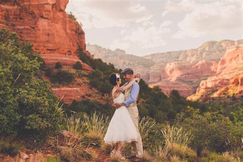 Intimate Sedona Wedding Nearly Newlywed Blog Wedding Blog