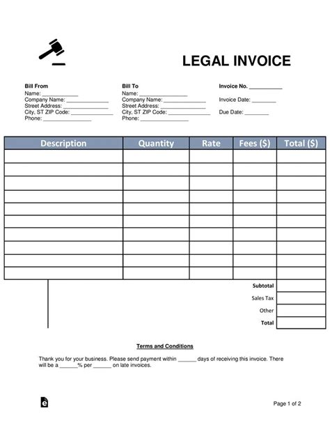 Explore Our Image Of Law Firm Receipt Template Invoice Template