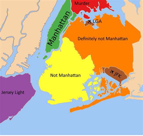 Map Of The Nyc Boroughs Map 2023