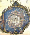 Map of Ancient Tenochtitlan c. 1524 [549 x 632] : MapPorn