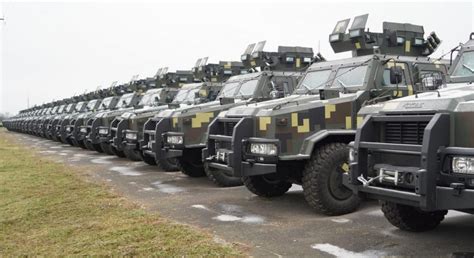 Army Over 40 Kozak 2 Armored Vehicles Handed Over To Ukrainian Army