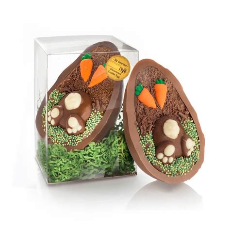 Digging Bunny Easter Egg The Gourmet Chocolate Pizza Co In 2020