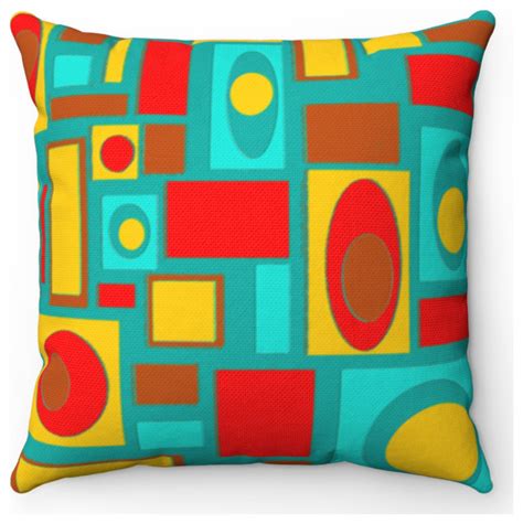 Mid Century Modern Outdoor Pillow Modern Outdoor Cushions And
