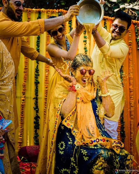Candid Haldi Ceremony Photos Which Are Totally Awwdorable