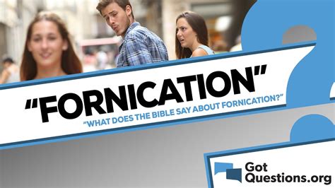 What Does The Bible Say About Fornication Bible