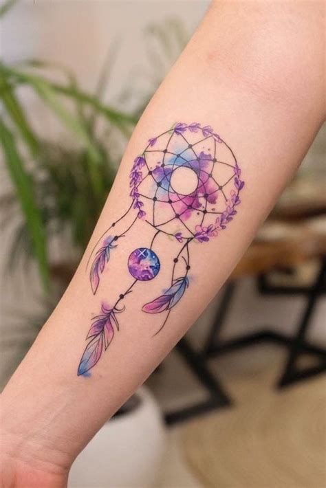 1001 Ideas For A Cute And Elegant Dream Catcher Tattoo