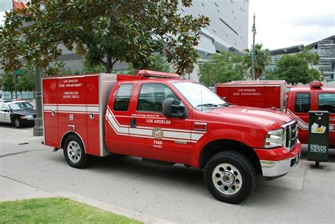 Los Angeles City Fire Dept Lafd Communications Support Vehicle