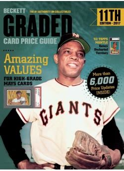 Insightful articles, action photographs, tips on card collecting and a readers' forum. Beckett Graded Card Price Guide: Beckett Graded Card Price Guide #10 (Paperback) - Walmart.com ...