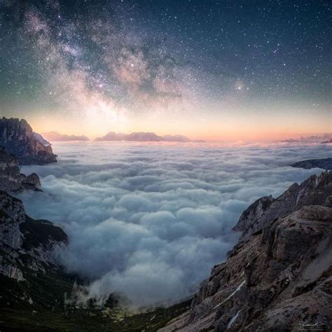 Night Skies Over The Italian Dolomites Trending On Twitter