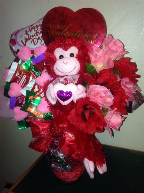 Valentines Candy Bouquet | Valentines candy bouquet, Candy ...
