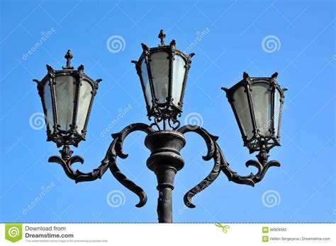 Vintage Street Light Stock Photo Image Of Electric Lantern 86909382