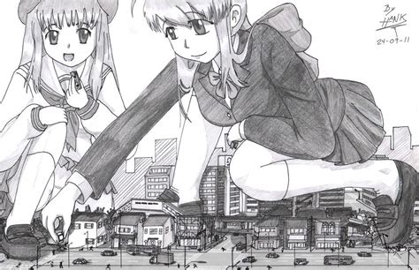 Shrink High Izumi And Narue Izumi Anime Fan Art