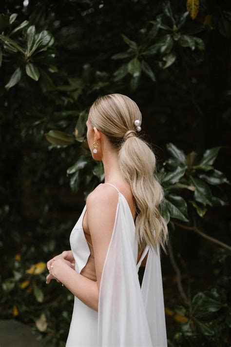 36 Ponytail Wedding Hairstyles