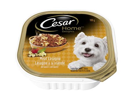 Cesar canine cuisine wet dog food beef, filet mignon, grilled chicken, and porterhouse steak variety pack, (24) 3.5 oz. Cesar Dog Food Home Delights Lasagna | Walmart Canada