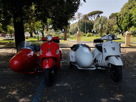 A Vespa Sidecar Tour Of Rome Created By Tours Of Italy Specialists