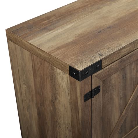 Coffee tables should really be identified fourteen towards 18 inches in opposition to a sofa towards offer you sufficient legroom. 4 Piece Barn Door TV Stand Coffee Table and 2 End Table ...