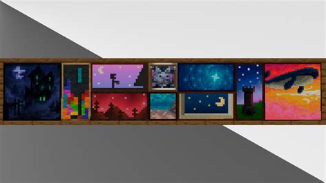 Minecraft Paintings Texture Pack