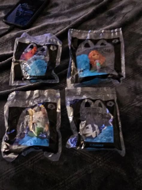 Mcdonalds Happy Meal Toys Disney The Little Mermaid 2023 Set Of 4 1400 Picclick