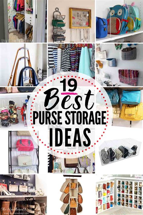 19 Best Purse Storage Ideas To Organize All Your Purses And Bags