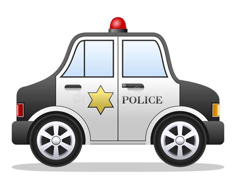 Are you searching for police car png images or vector? Cartoon Police Car stock vector. Illustration of horn ...